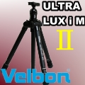 Velbon Ultra LUXi M II(數位佳人)-大球台(低)-雅緻黑(舊款停售)