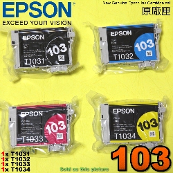 EPSON 103 tX(1)(T1031 T1032 T1033 T1034)