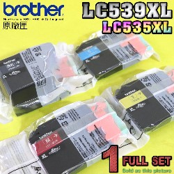 BROTHER LC539XL LC535XL BK C M Y tX(eq)(@)r