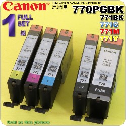 Canon tXPixma Ink PGI-770PGBK CLI-771BK CLI-771C CLI-771M CLI-771YiTStCإ-j