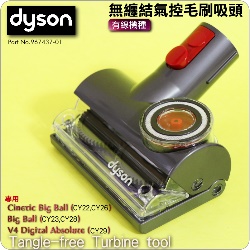 Dyson ˭tL񵲤lYTangle-free Turbine tool iPart No.967437-01jCinetic Big Ball CY22 CY23 CY29 V4M